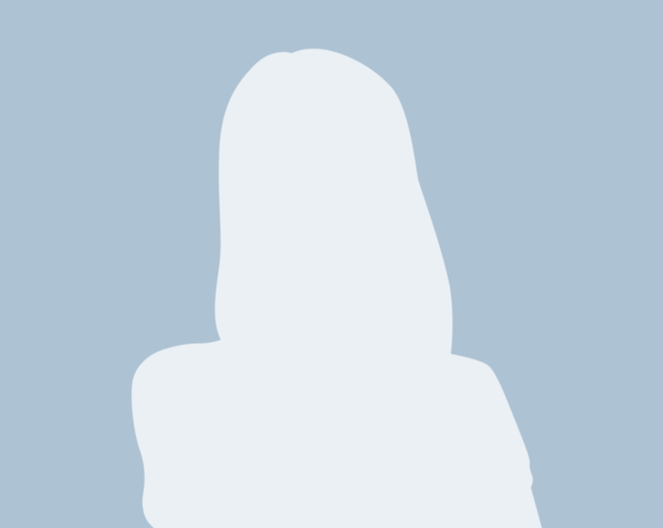 Person profile image silhouette